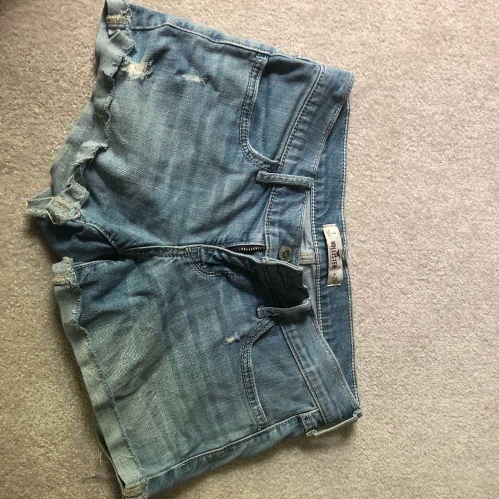 hollister jean shorts